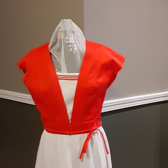 70"s vintage Melissa Lane dress size 12 - Picture 2 of 7